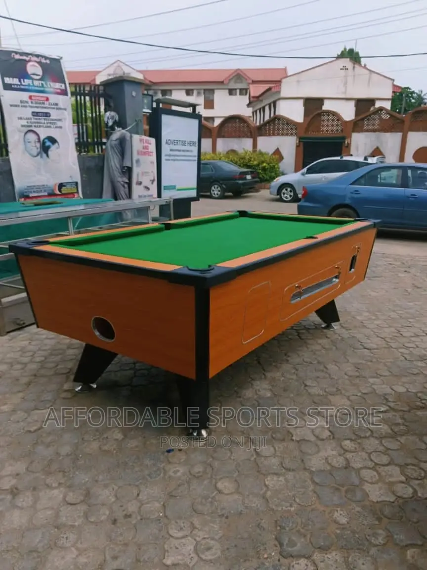 7ft Original Clean Classic Coin Snooker Table