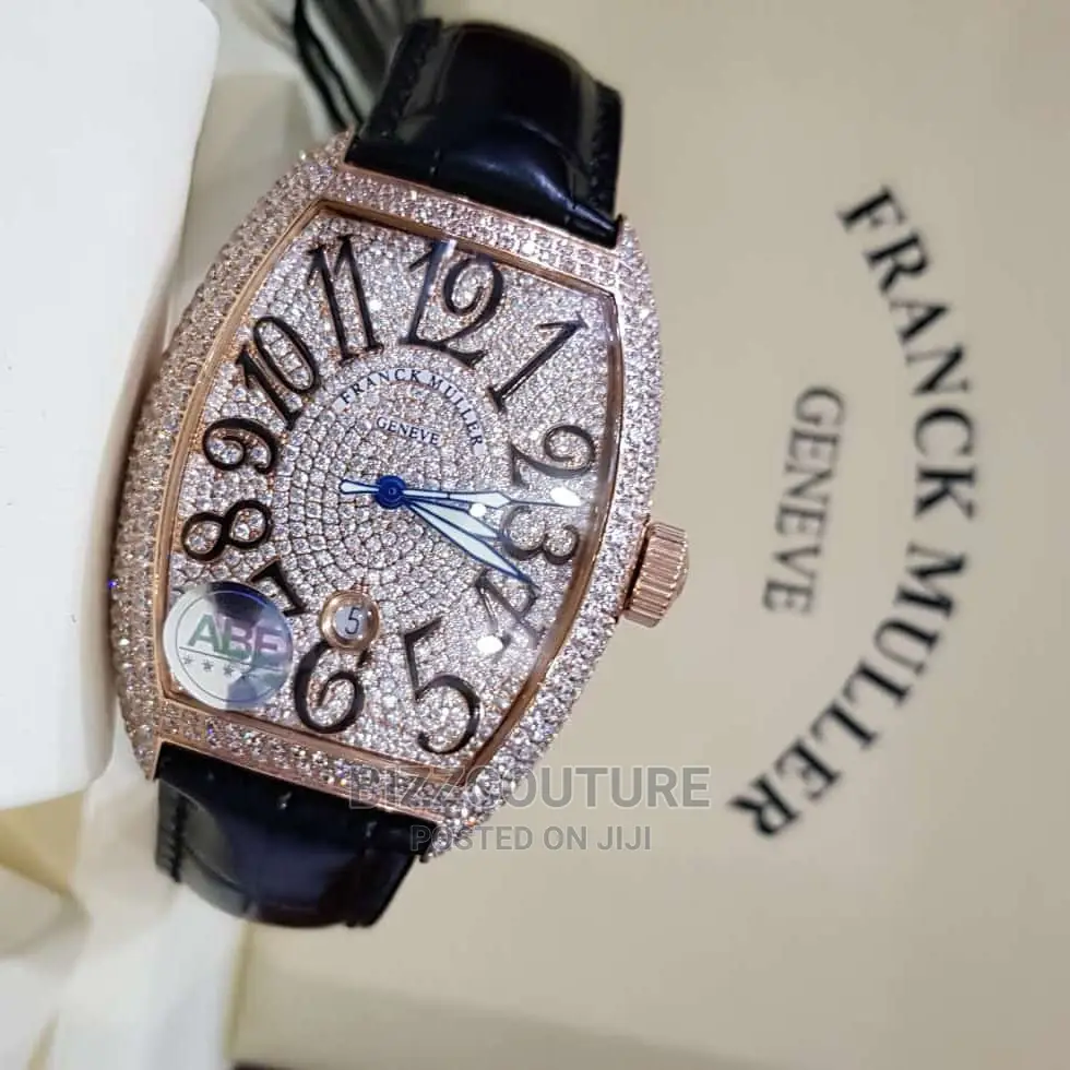 Original FRANCK MULLERS Leather Strap Available in Store