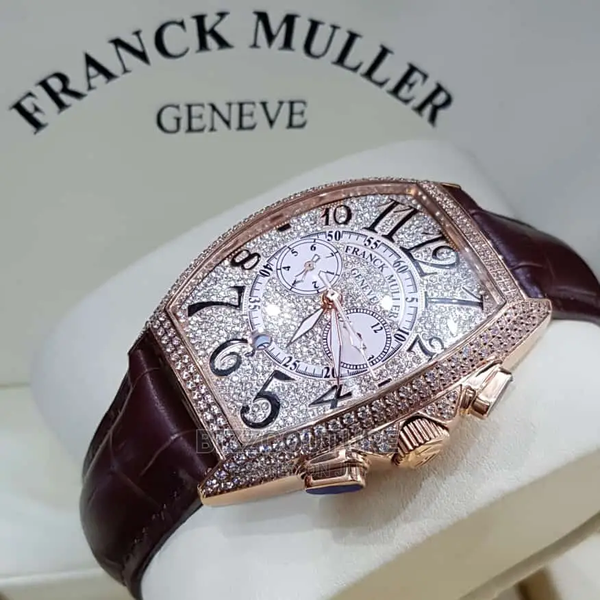 Original FRANCK MULLER Leather Strap Available in Store
