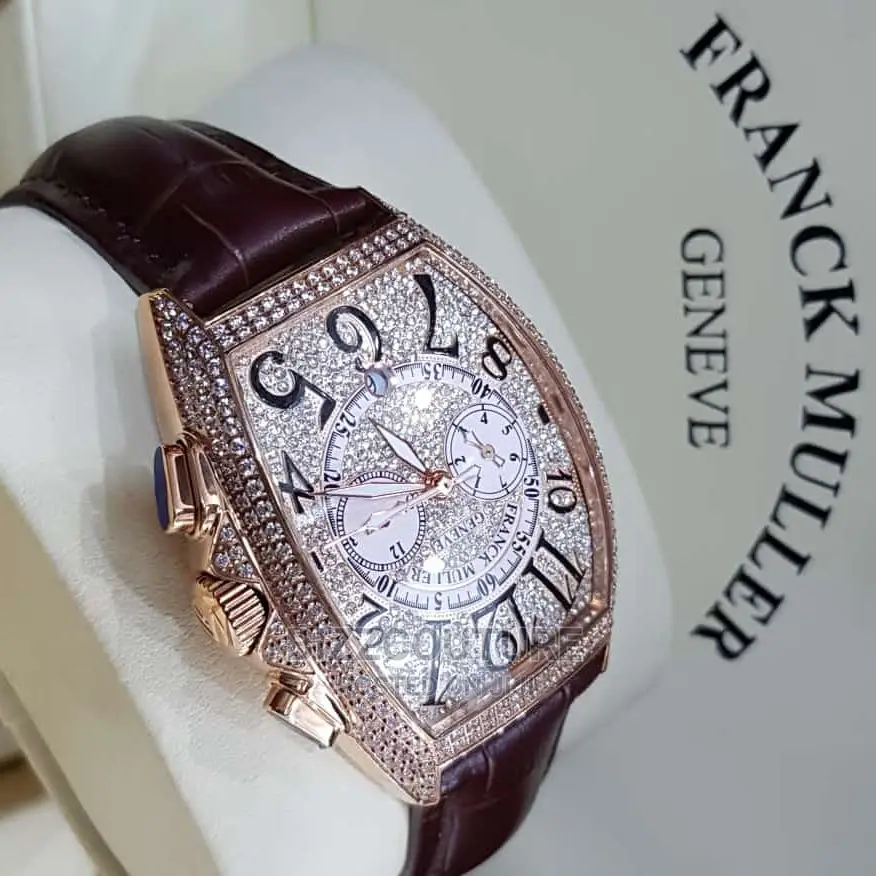Original FRANCK MULLER Leather Strap Available in Store