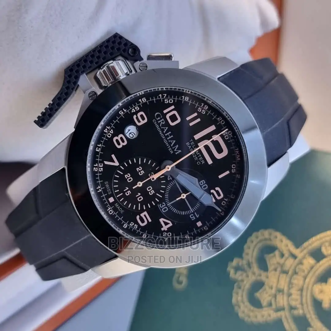 Original GRAHAM Rubber Strap Watch Avialable in Store