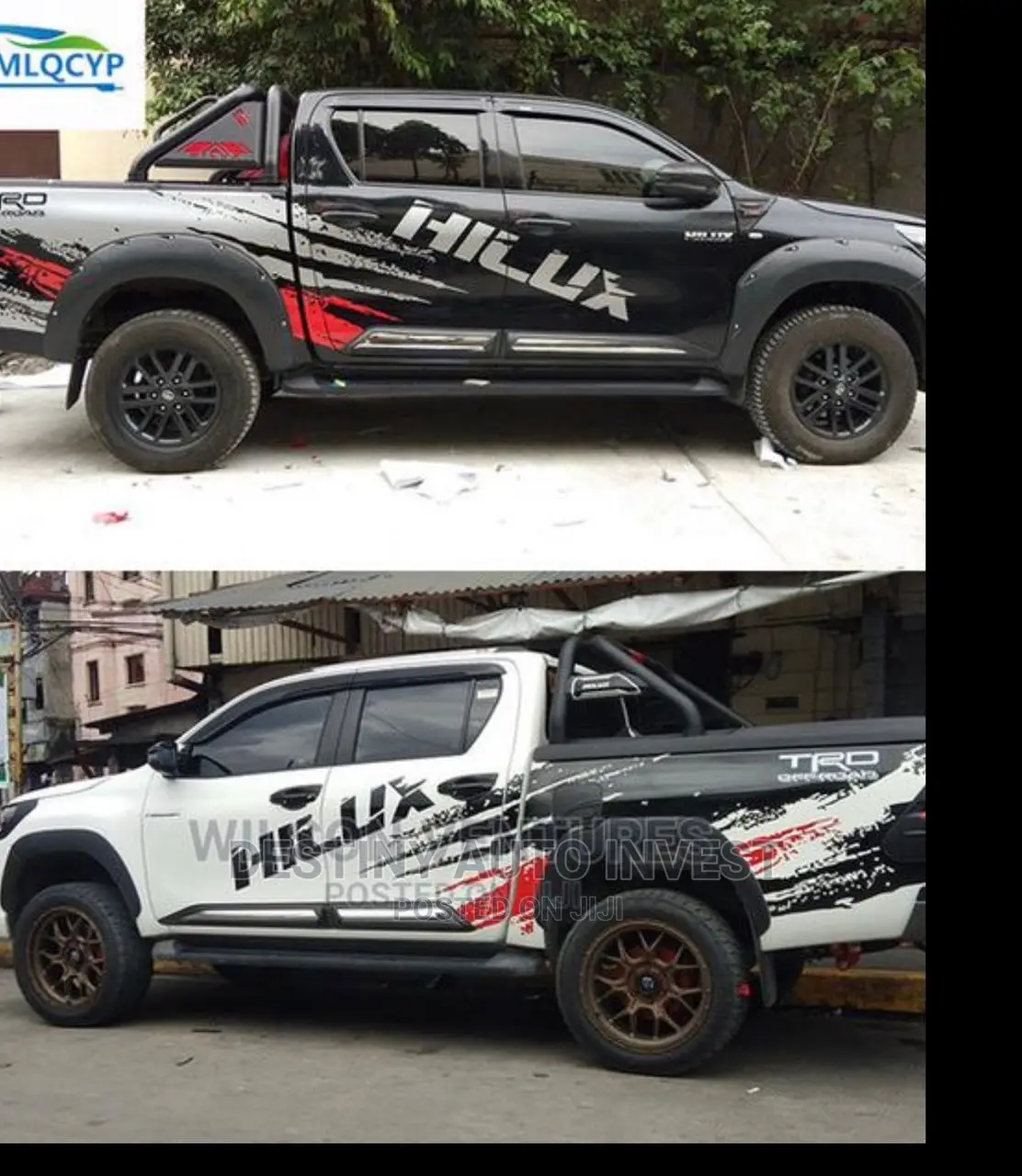 Body Tape/Body Sticker for New Model Toyota Hilux
