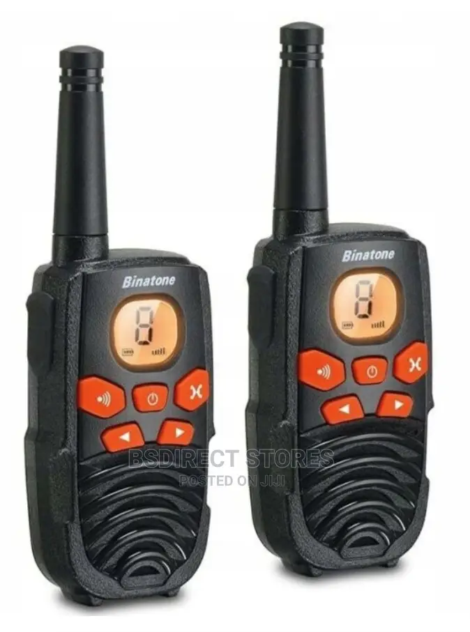 Binatone Lattitude 250 Twin 2-Way Walkie Talkie Radio 5km