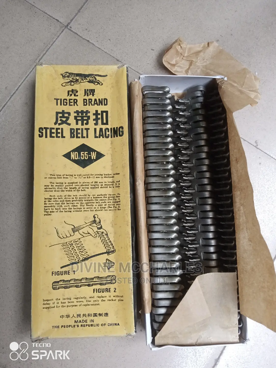 No 55 Convenyor Belt Fasteners