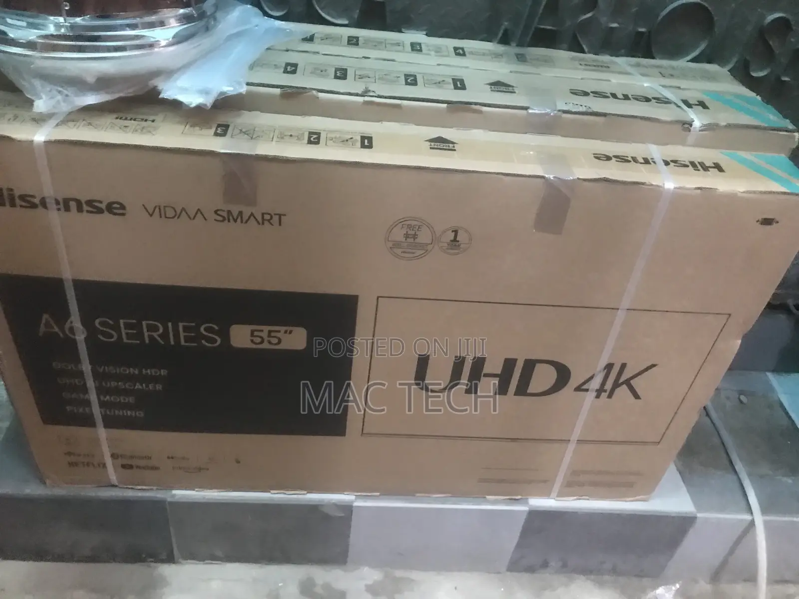 55 Inches Hisense Smart Tv With Bluetooth