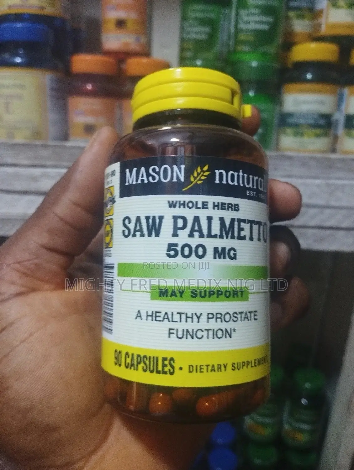 Mason Natural Saw Palmetto 500mg