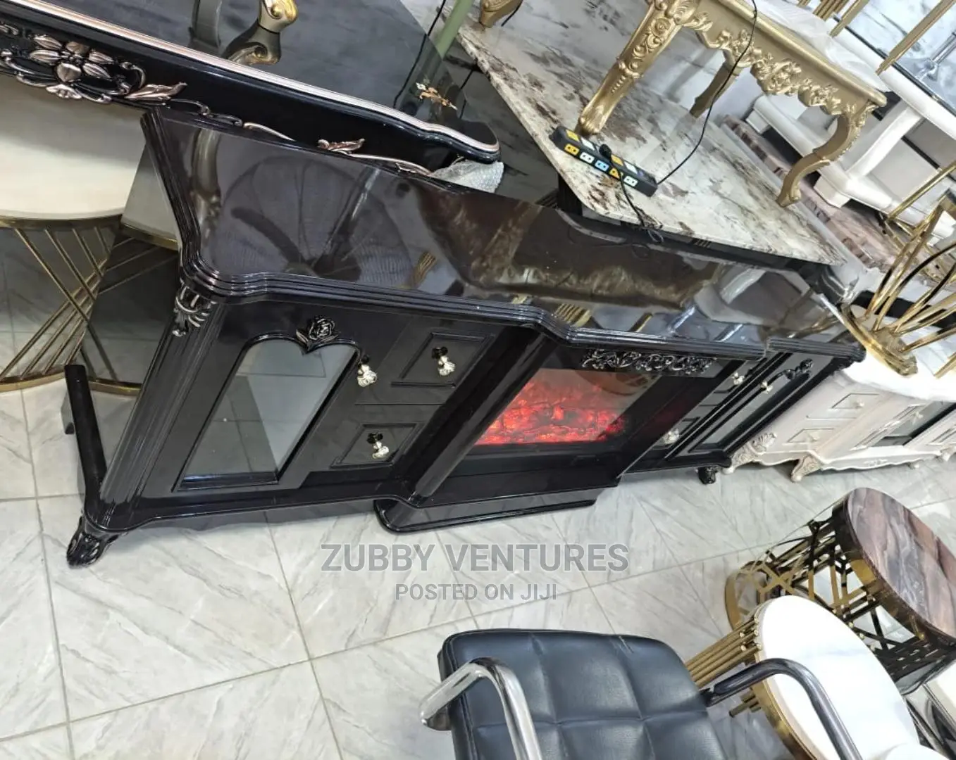 Brand New Quality New Model Design Fire Plate Tv Stand