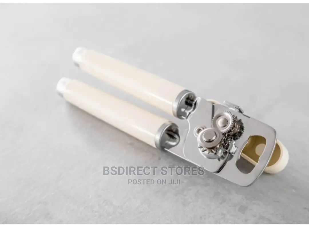 Kitchenaid ALMOND CREAM Stainless Steel Can + Bottle Opener