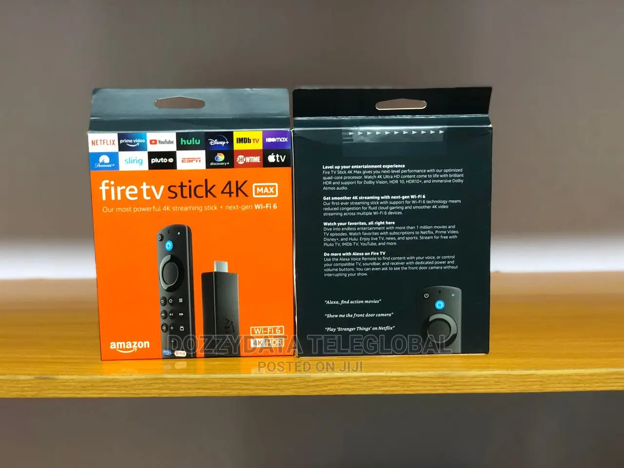 Amaxon Firetv Stick Max | Streaming Device, Wi-Fi 6