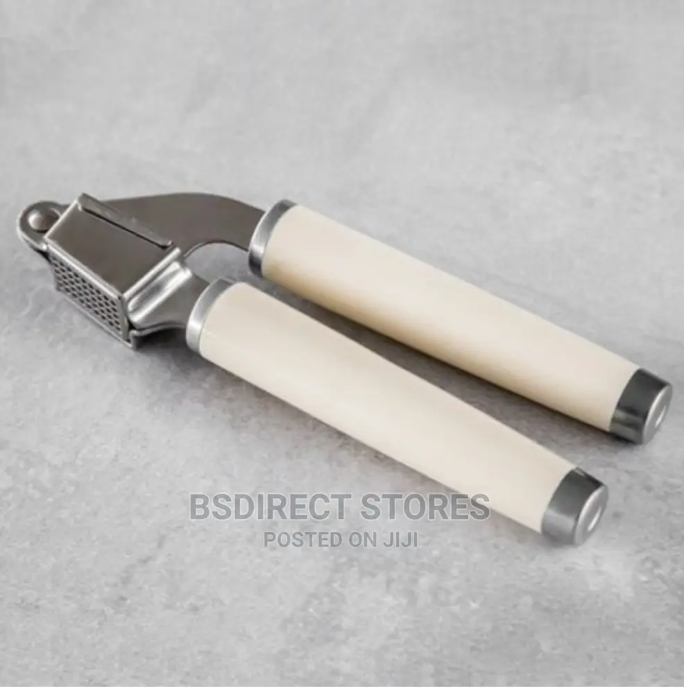 Kitchenaid Stainless Steel Garlic Press Almond Cream