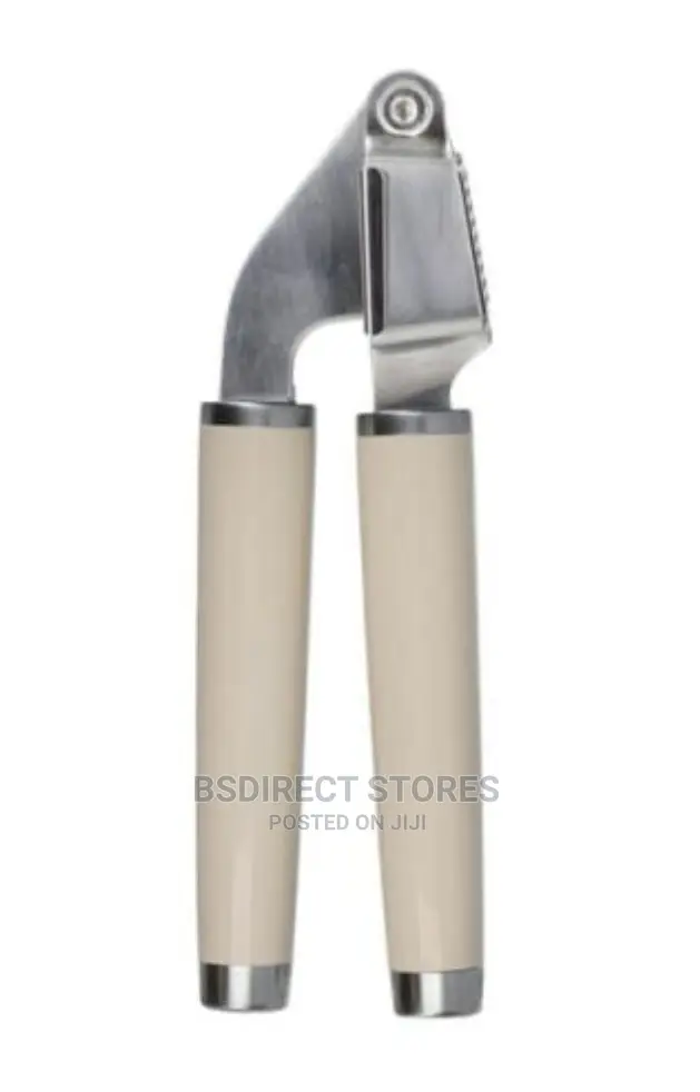 Kitchenaid Stainless Steel Garlic Press Almond Cream