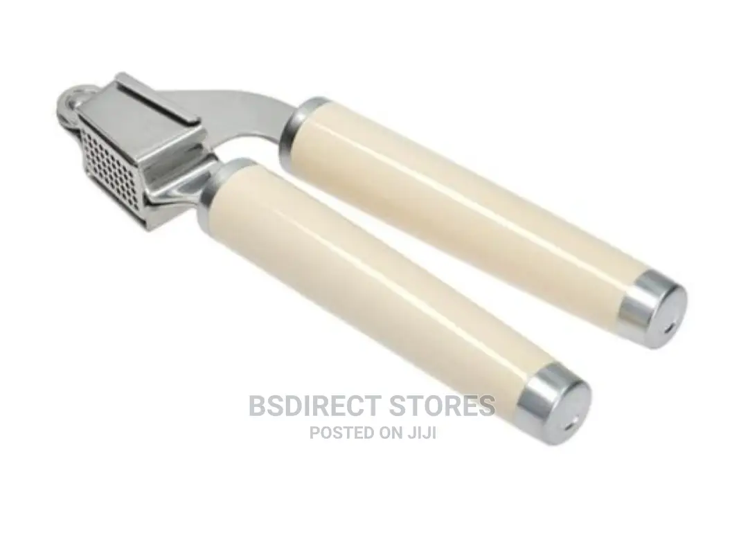 Kitchenaid Stainless Steel Garlic Press Almond Cream