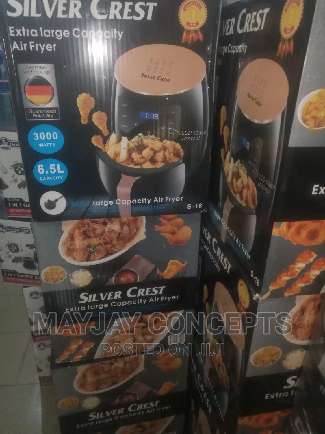 6.5l Silvercrest Air Fryer, Extra Large Capacity Airfryer
