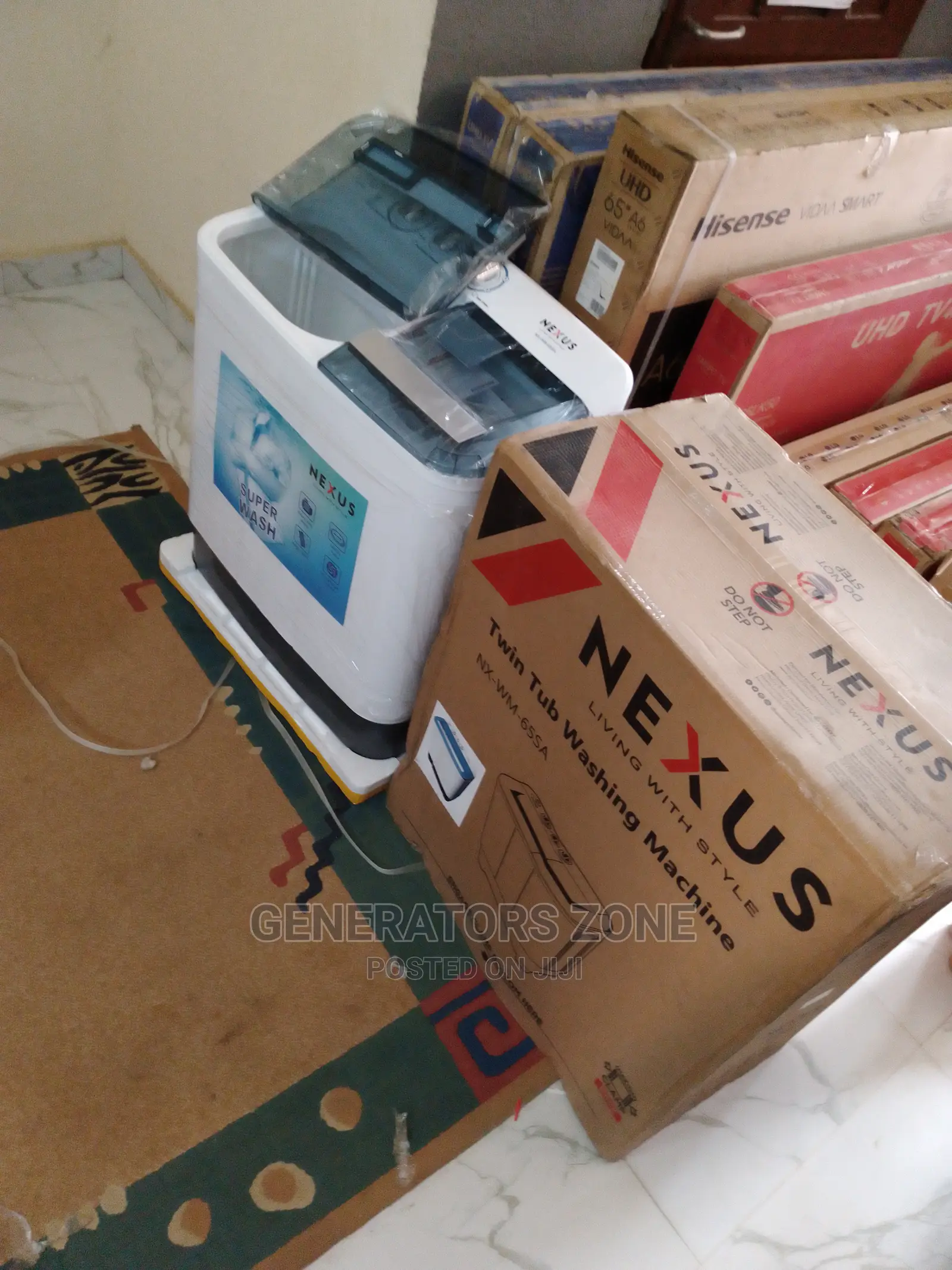 7kg Nx-Wm-65sa| Nexus Twin Tub Washing Machine+Spin