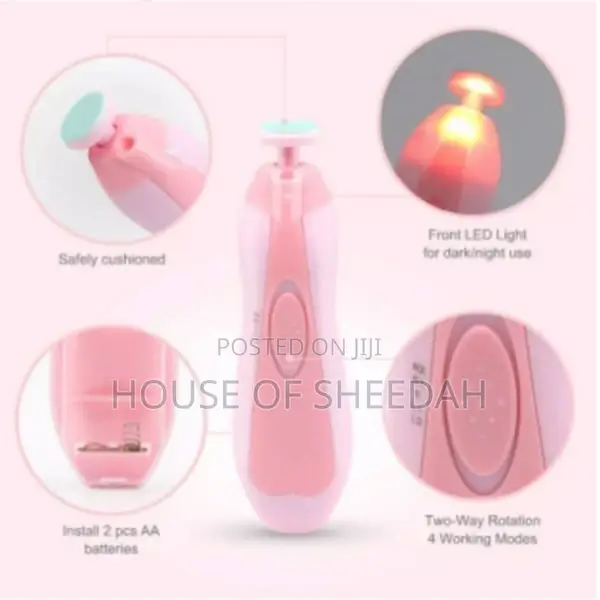 Safe Electric Baby Nail Trimmer