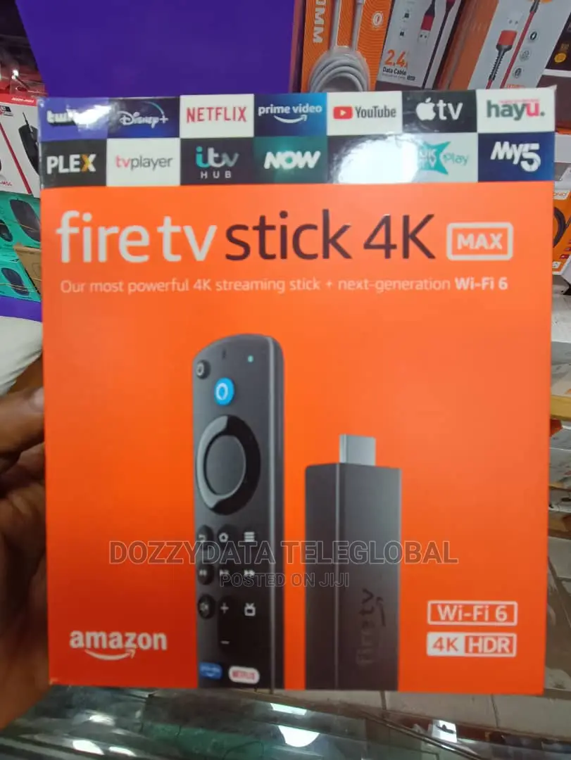 Amaxon Firetv Stick Max | Streaming Device, Wi-Fi 6