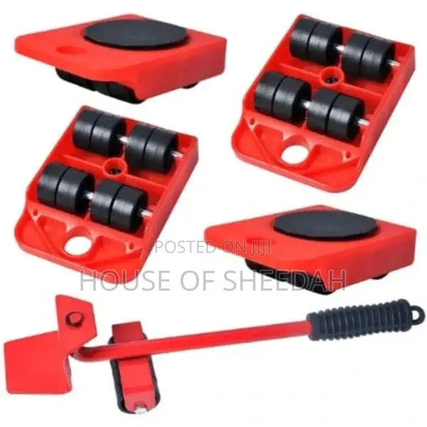 Furniture Lifter Mover Tool Set With Pads -