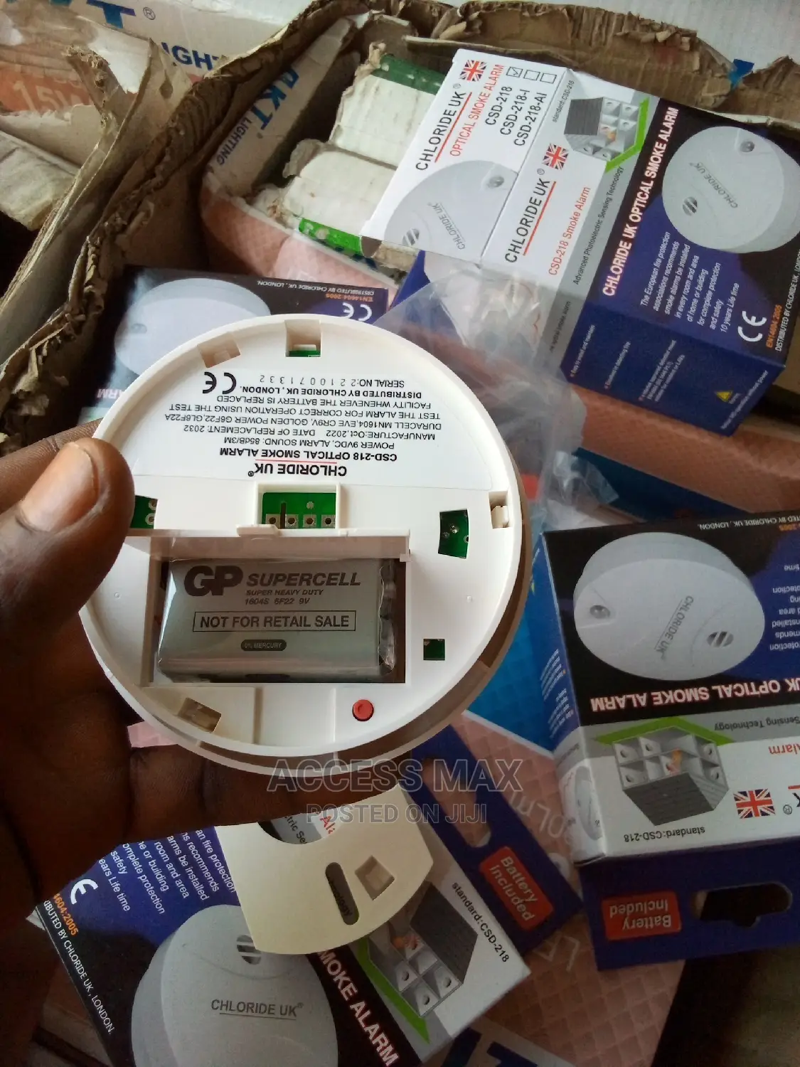 Smoke Detector Battery One