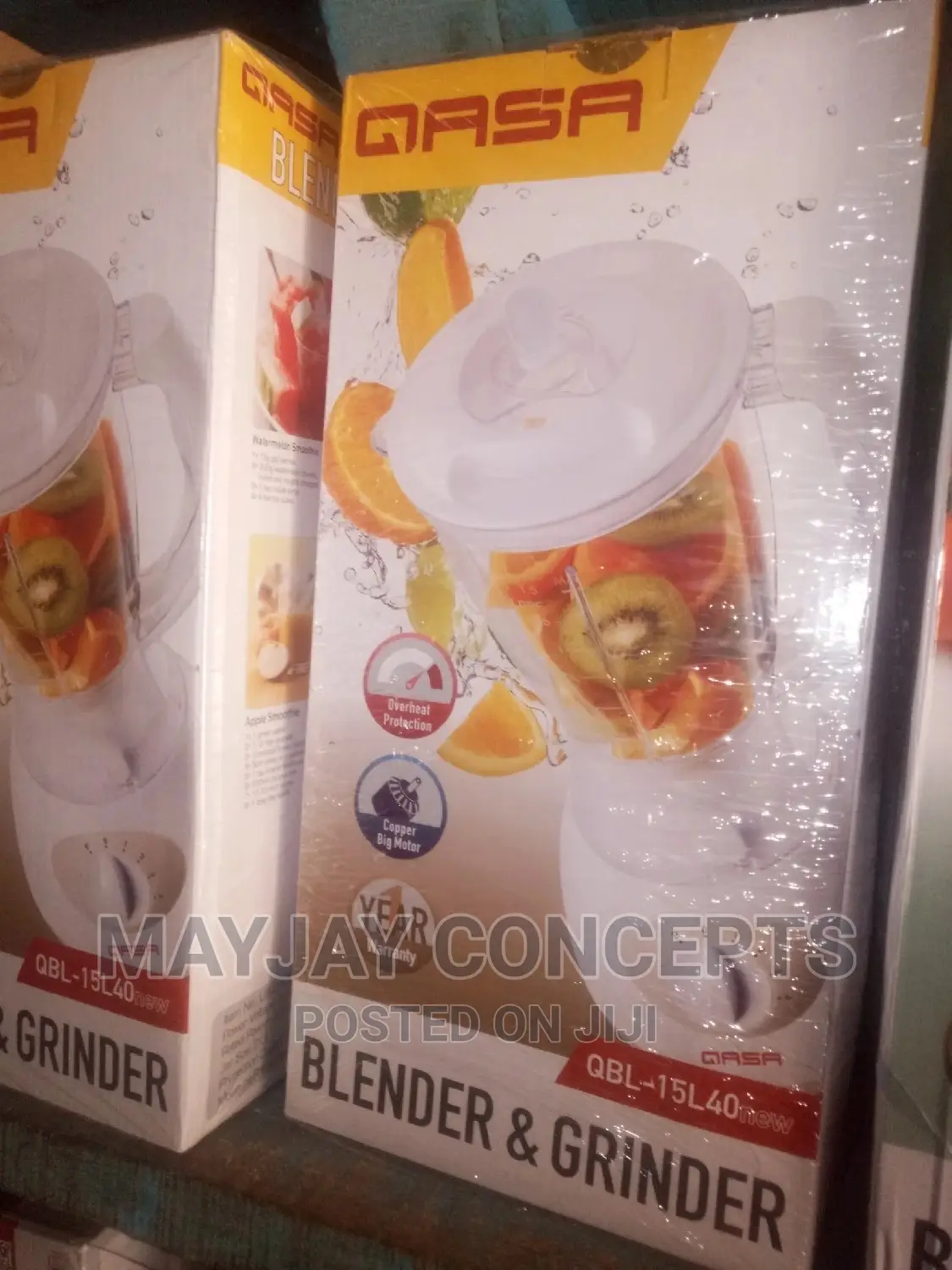 Qasa 15L40 2litres Blender and Grinder-300watts