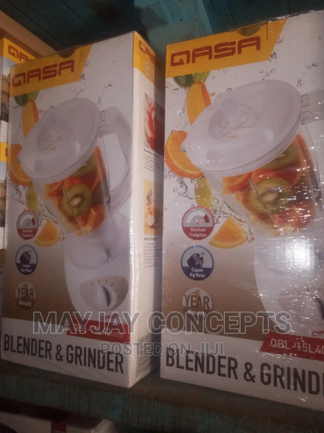 Qasa 15L40 2litres Blender and Grinder-300watts