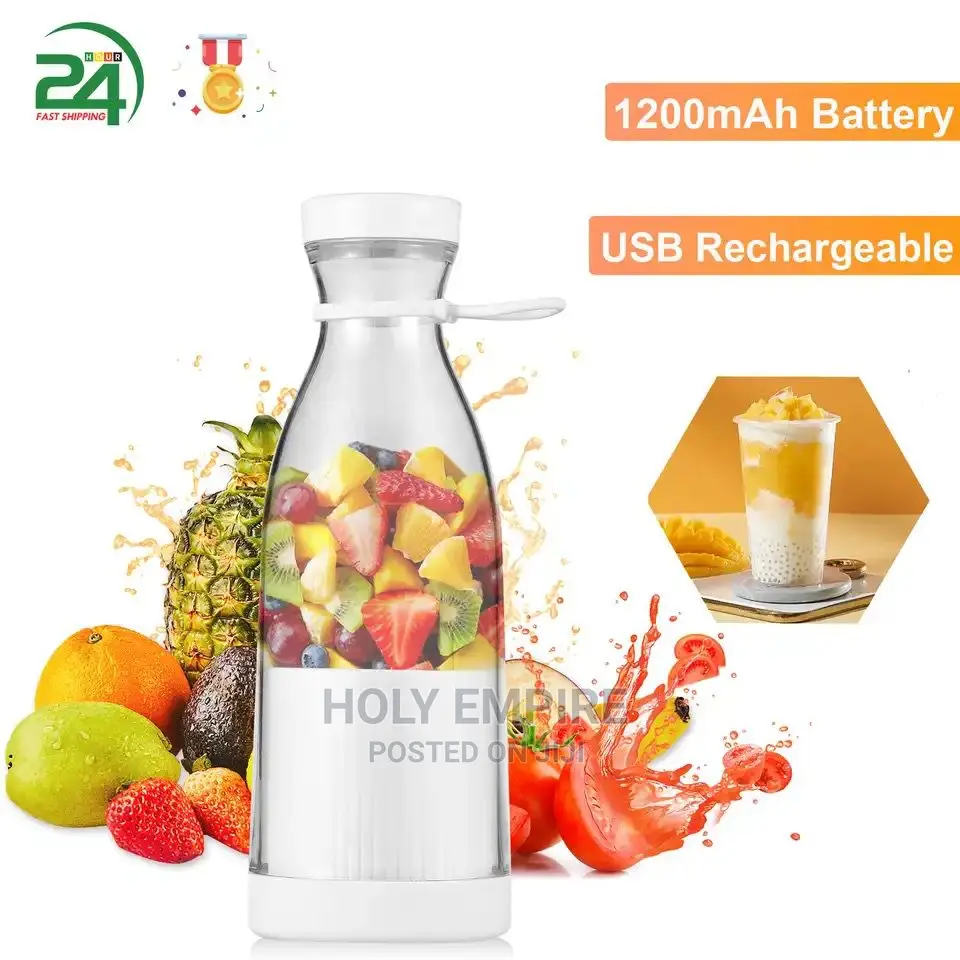 Portable Electric Rechargeable Juicer Blender Usb Mini Fruit