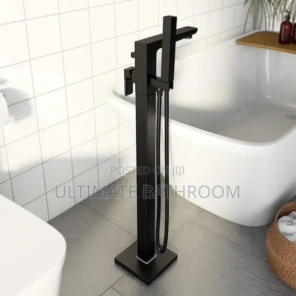 High Quality Square Black Bath Tap Mixer For Acrylic 🛀