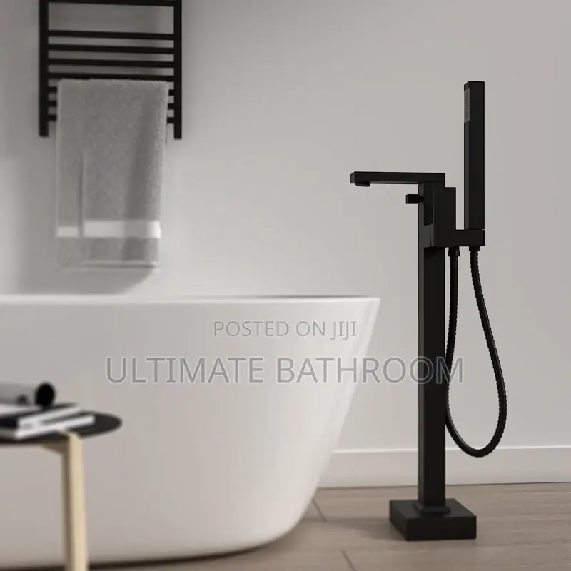 High Quality Square Black Bath Tap Mixer For Acrylic 🛀