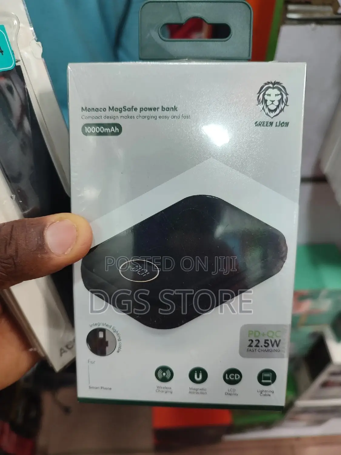 Green Lion Monaco Megsafe Power Bank 10,000mah