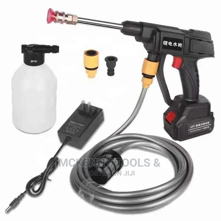 48V High Pressure Wireless Car Washing Machine Rechargeable