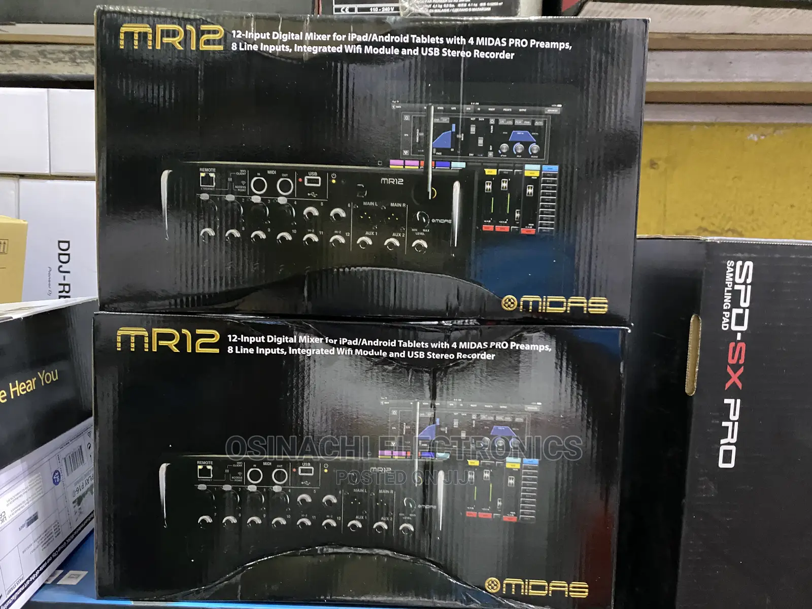 Midas Digital Mixer Mr12