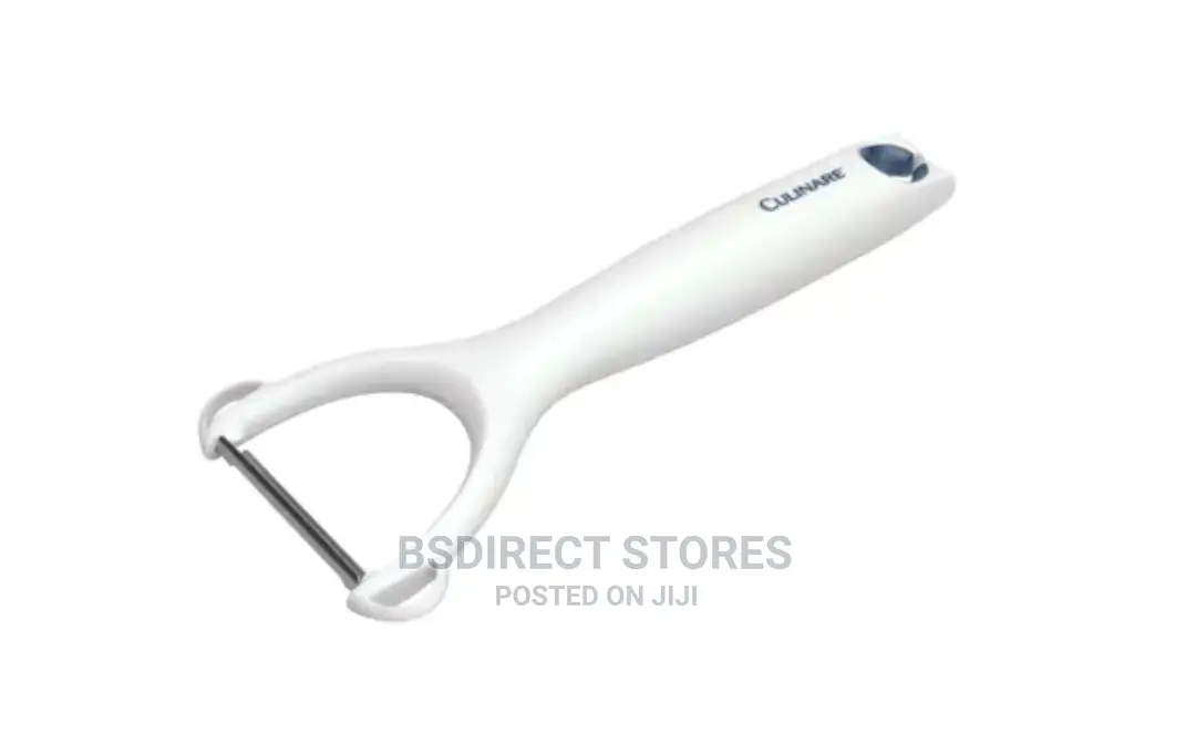 Culinare White Safety Y Shaped Potato and Vegetable Peeler