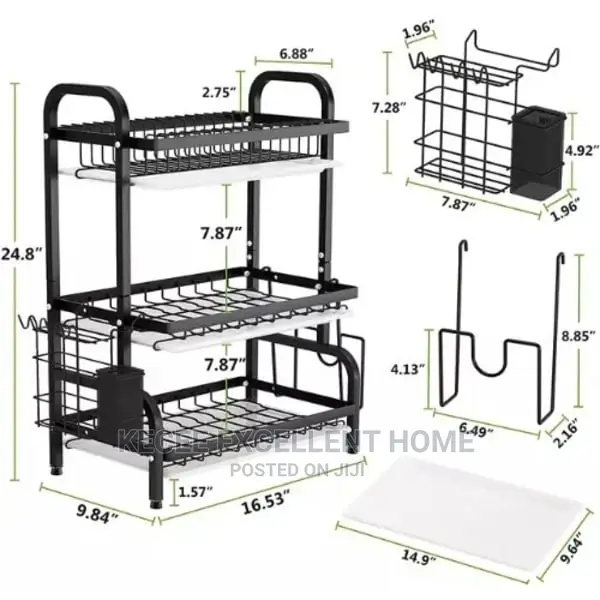 Standing Plate Rack 3 Step