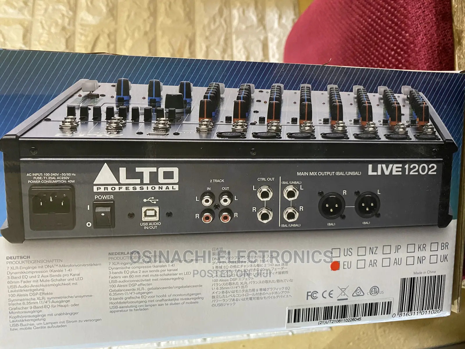 Alto Mixer Live 1202