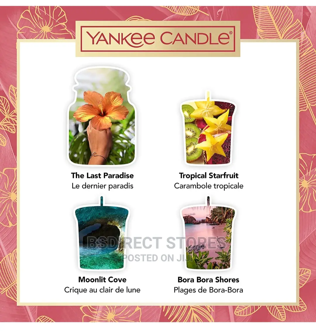 YANKEE CANDLE The Last Paradise Gift Set (1 + 3 Pieces)