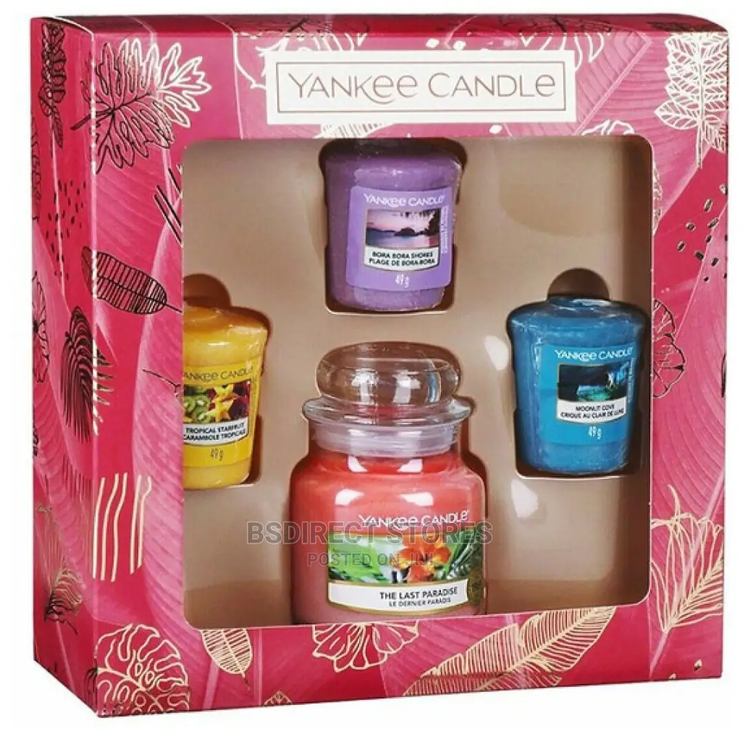 YANKEE CANDLE The Last Paradise Gift Set (1 + 3 Pieces)