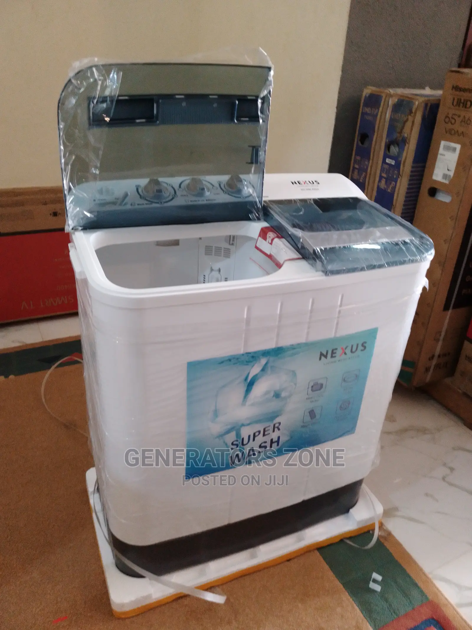 7kg Nx-Wm-65sa| Nexus Twin Tub Washing Machine+Spin