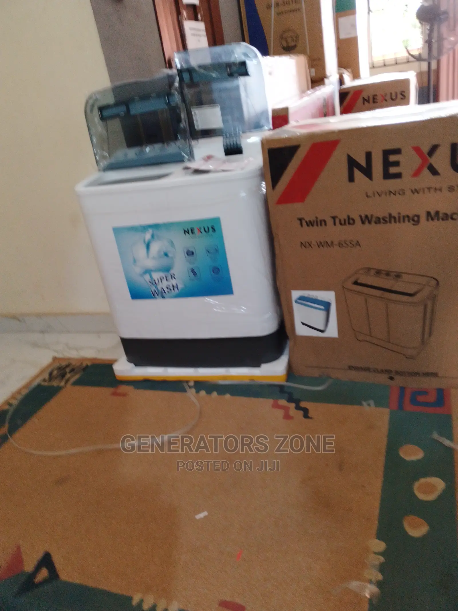 Portable 7kg Nexus Twin Tub Washing Machine