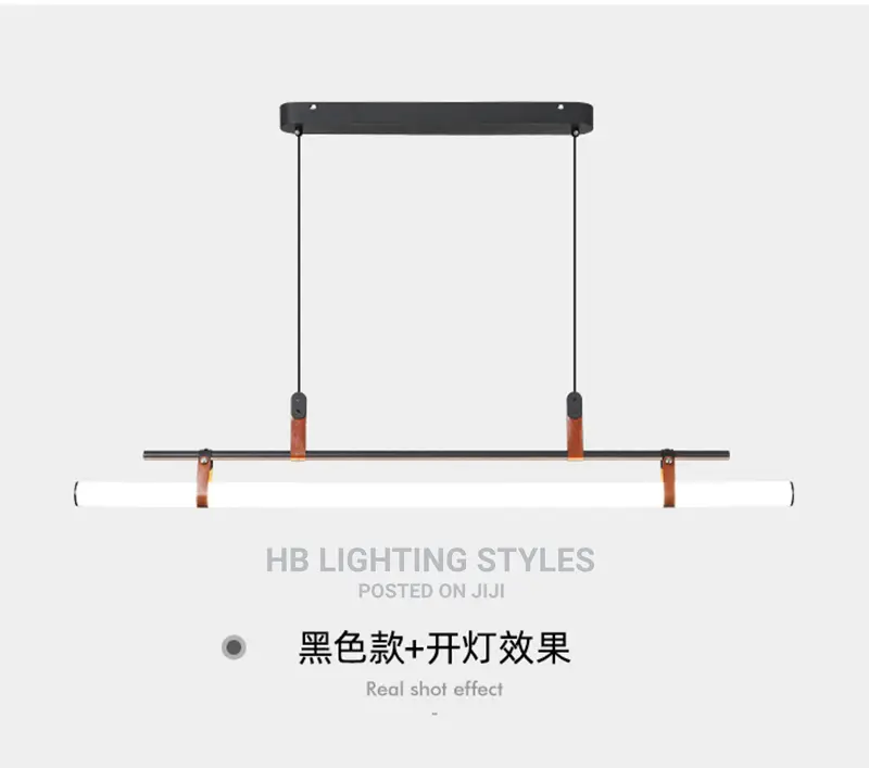Cold Black Decoration Simple Office Light