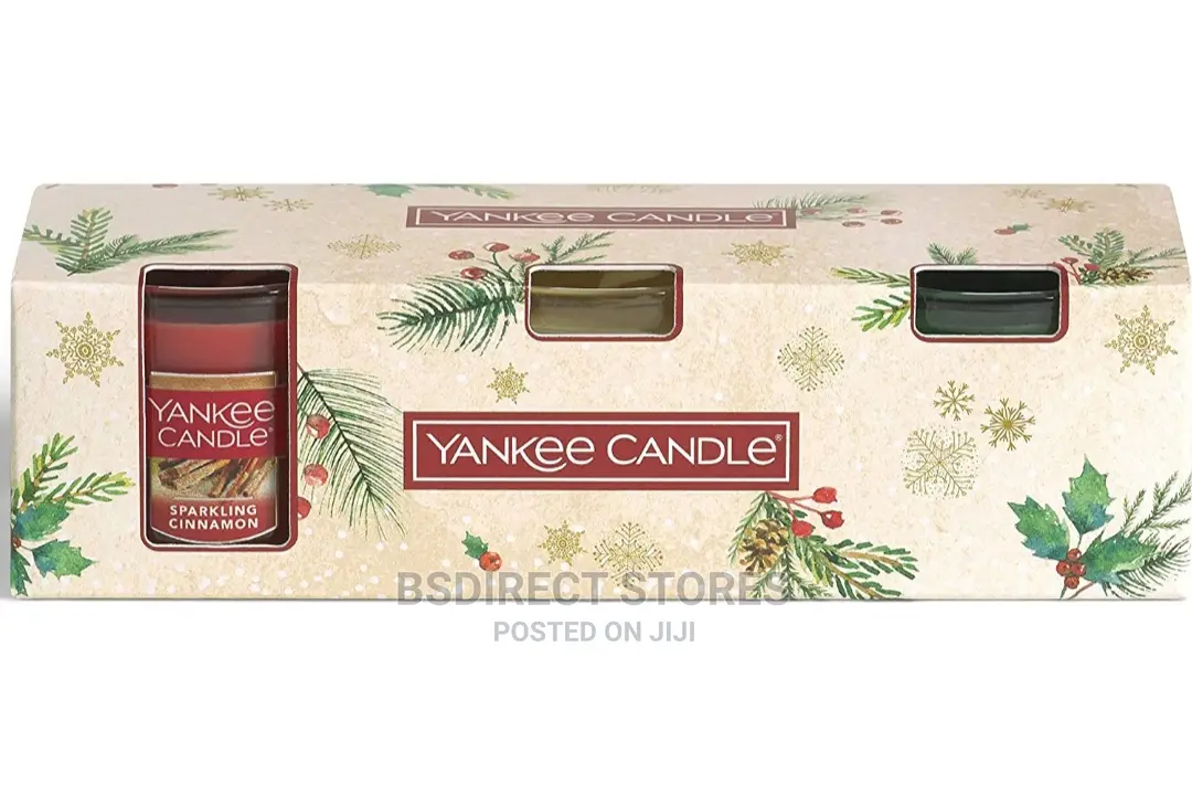 YANKEE CANDLE 3 Mini Magical Christmas Morning Gift Set