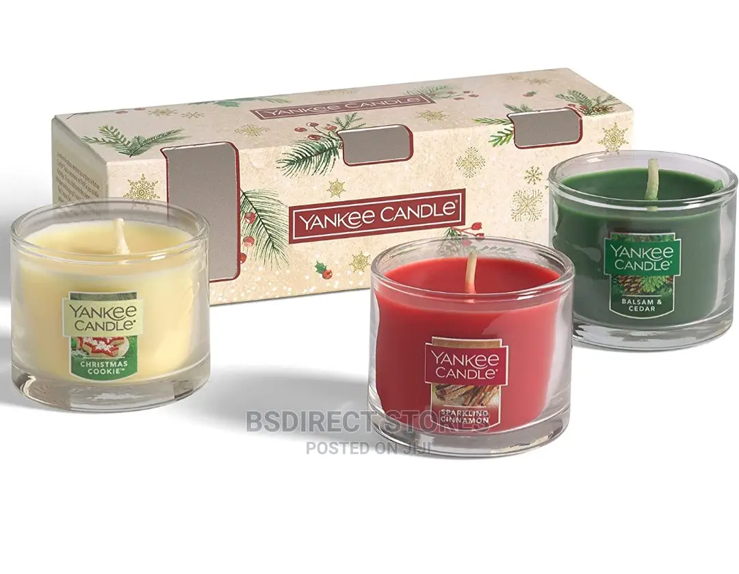 YANKEE CANDLE 3 Mini Magical Christmas Morning Gift Set