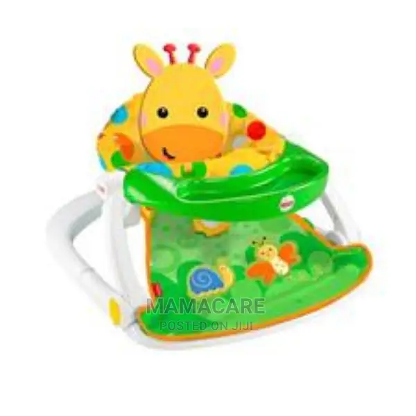 Fisher-Price Giraffe Sit Me Up Floor Seat With Tray