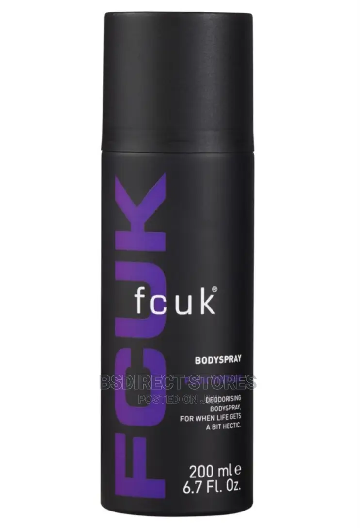 FCUK Grooming Duo Vintage Hair And Body Wash, Body Spray