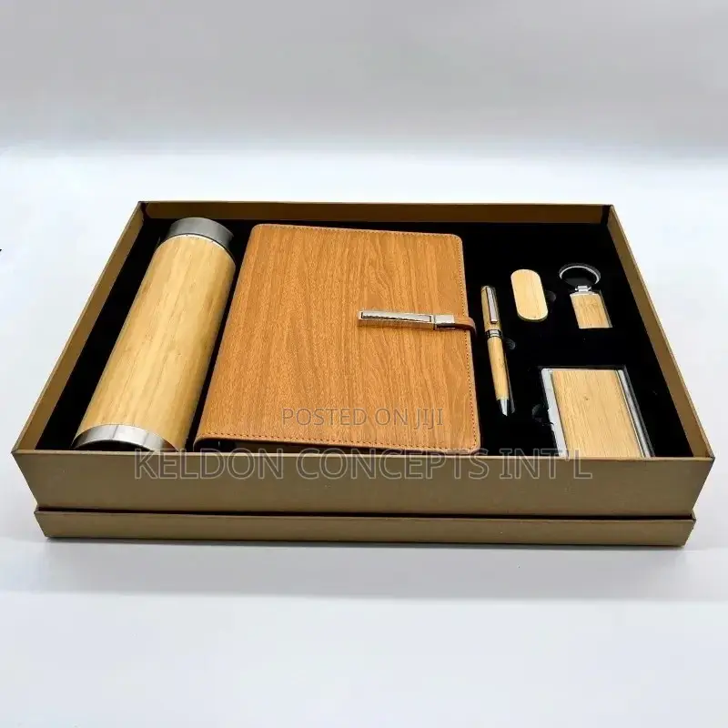Corporate 6 in 1 Wooden Gift Set Moq:10pcs Above