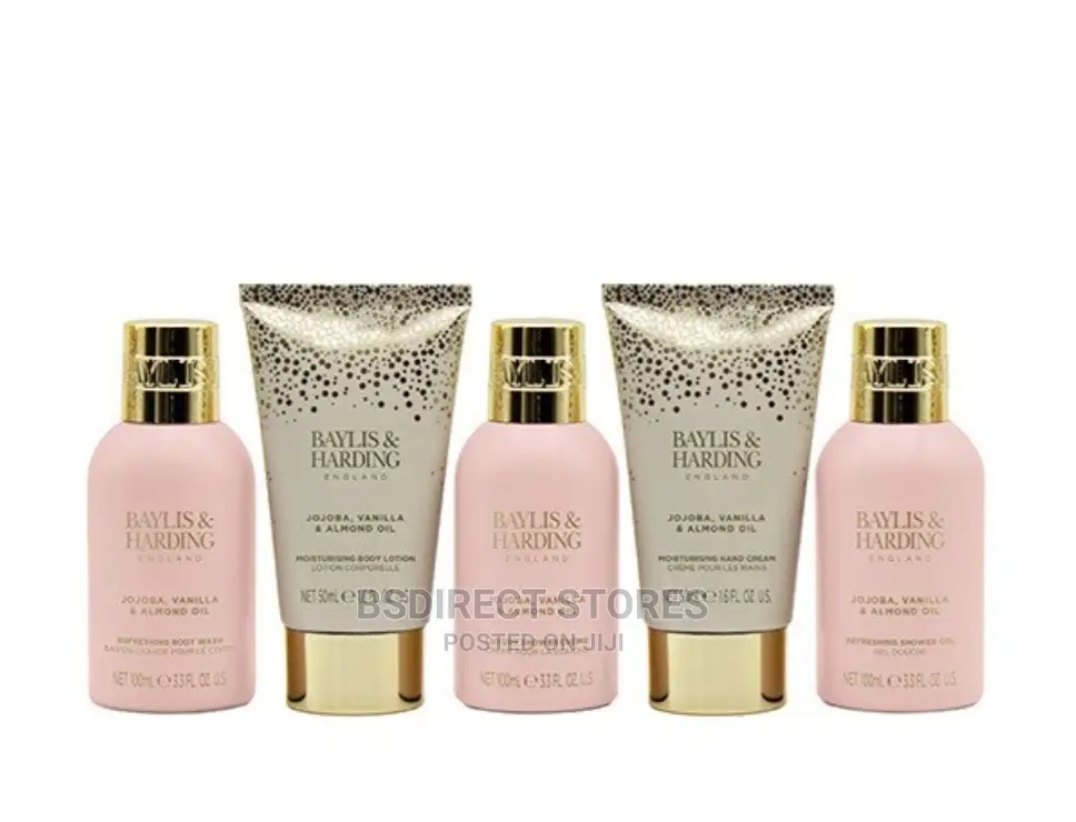 Baylis Harding Jojoba Vanilla Almond Oil 5 Piece Set