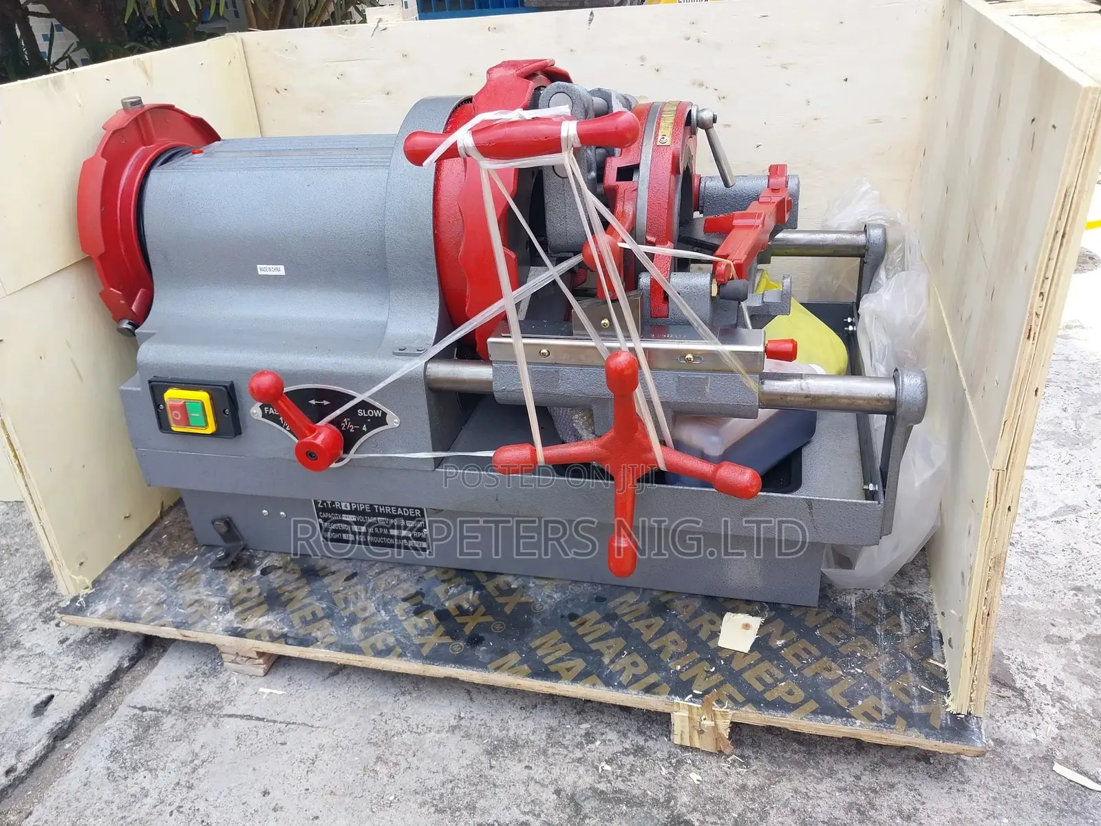 Z1 T R4 1⁄2" - 4" Pipe Threading Machine(3-Phase)