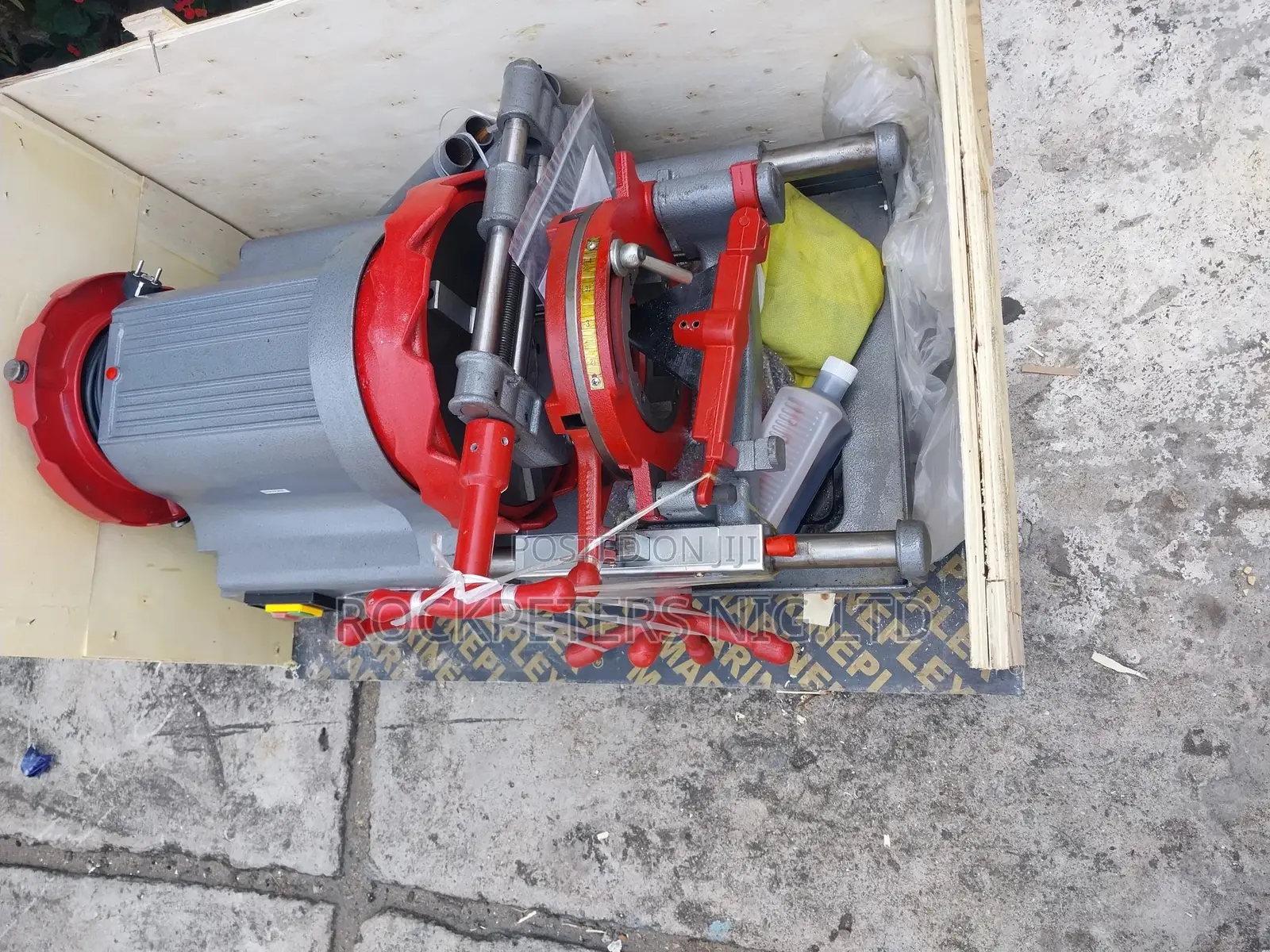 Z1 T R4 1⁄2" - 4" Pipe Threading Machine(3-Phase)