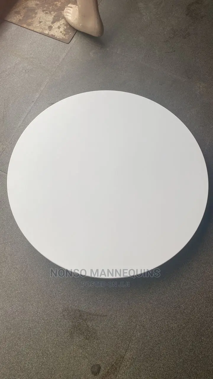 60cm. Biggest White Colour Turntable Available