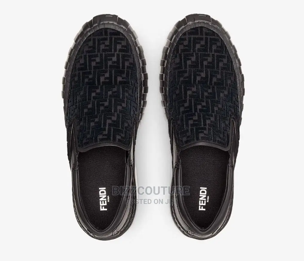Original FENDI Slip on Sneakers Available in Store