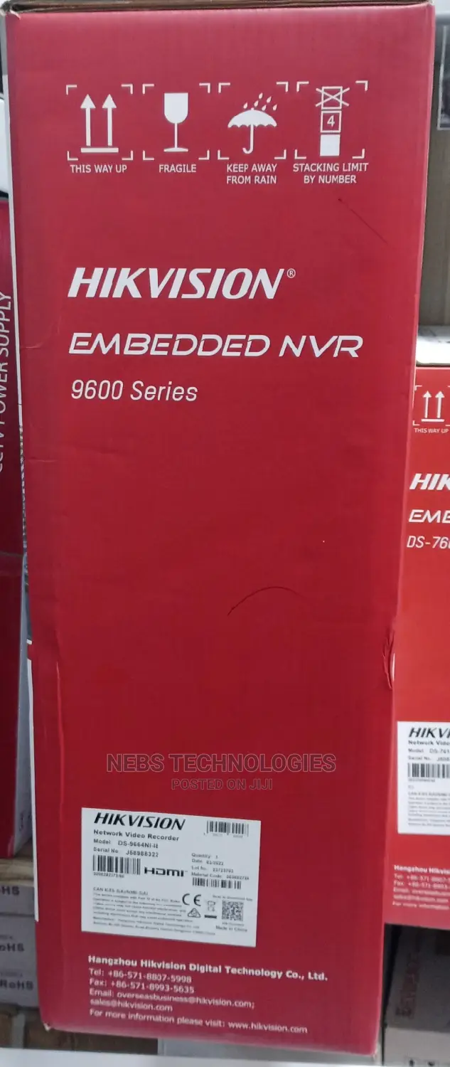 Hikvision 64ch NVR Without Poe DS-9664NI-I8
