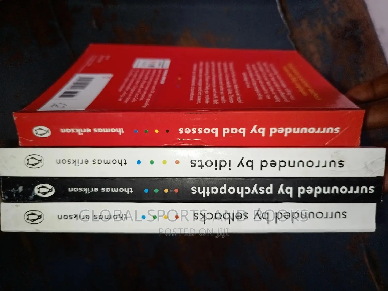 4 Setbook Surrounded by Idiots,Bad Boss,Psychopaths,Setback